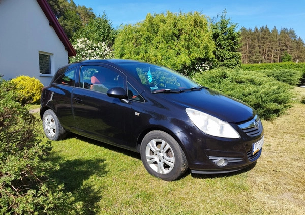Opel Corsa cena 8300 przebieg: 220000, rok produkcji 2008 z Chodzież małe 56